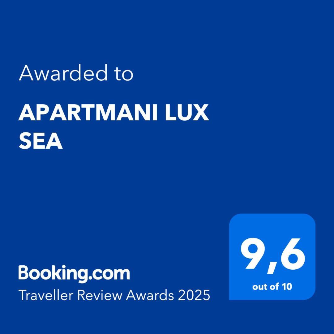 Apartmani Lux Sea Utjeha Esterno foto